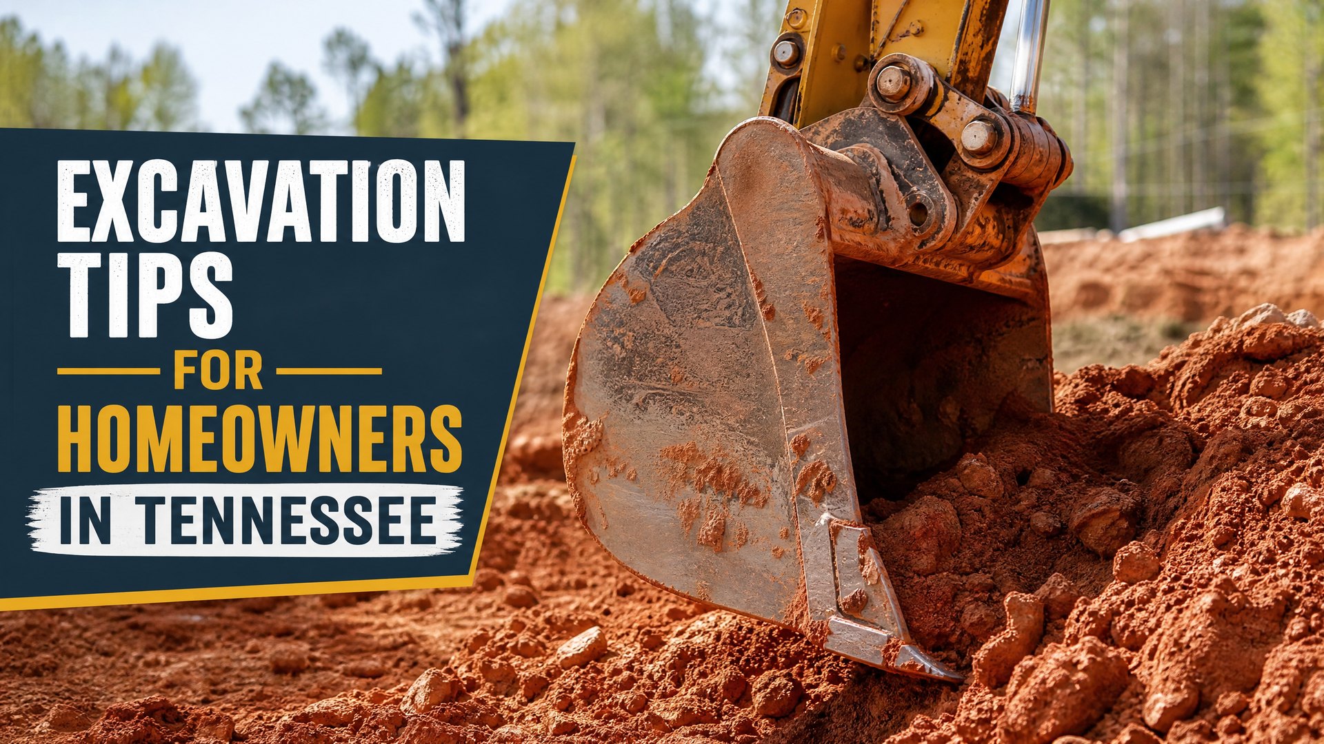 Hiring Excavation Contractor Tennessee